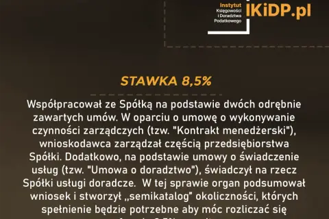 Ryczałt 8,5% dla coacha? Sprawdź, kiedy to się opłaca!