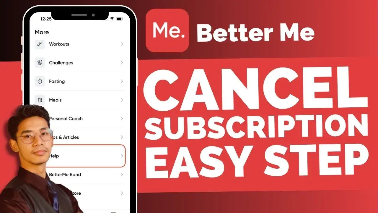 Anulowanie subskrypcji BetterMe iOS iPhone App Store
