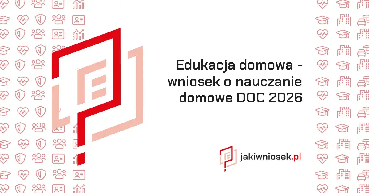 dokumenty do nauczania domowego wniosek