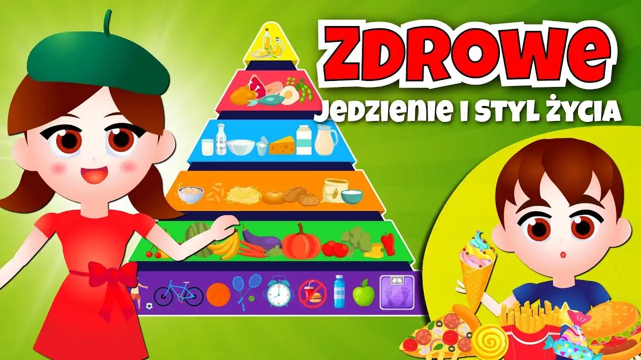 dziecko oglądające edukacyjny film o zdrowiu